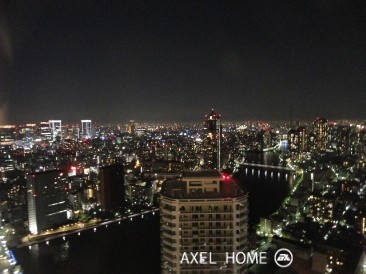 タワーマンションから見える夜景